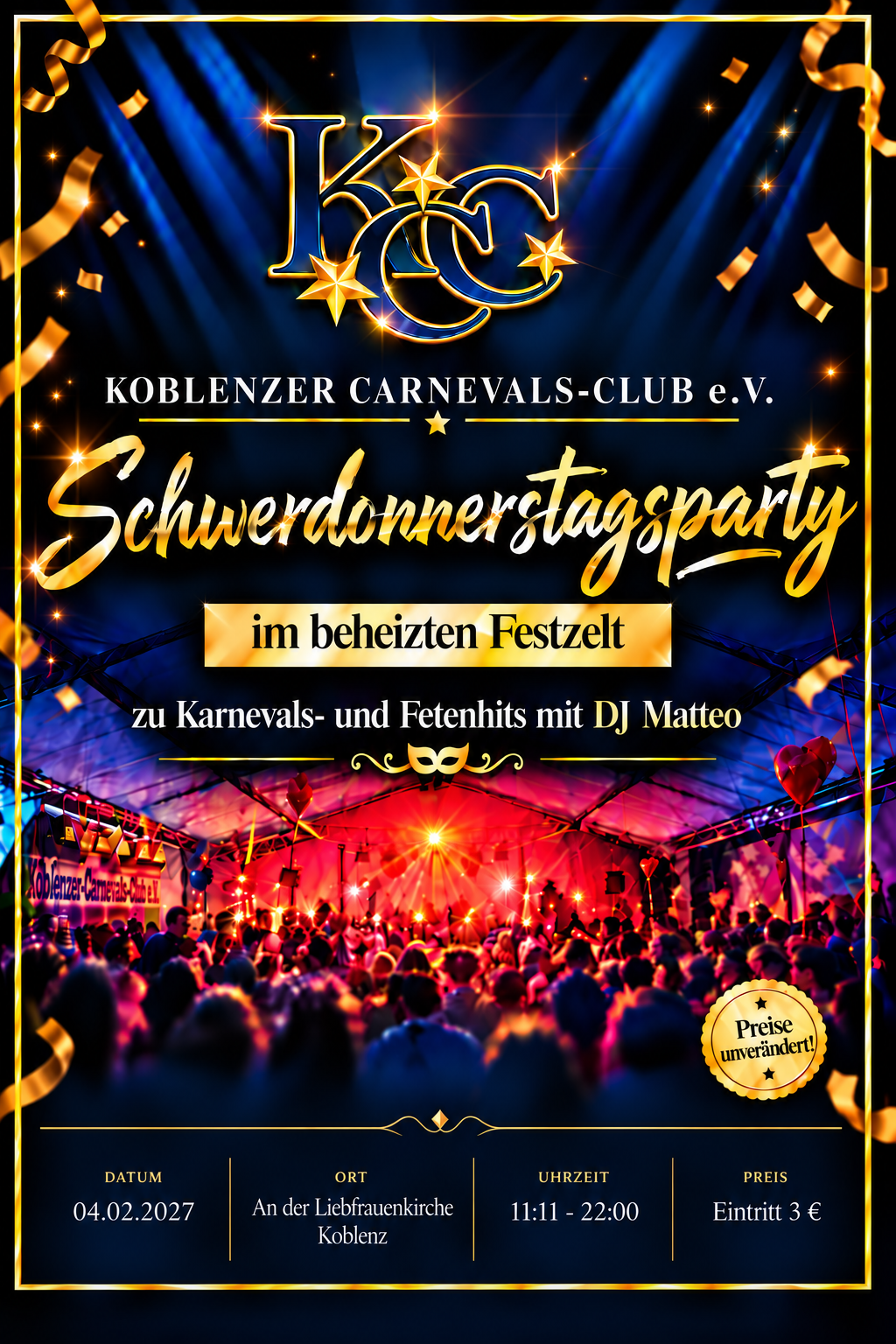 Schwerdonnerstagsparty