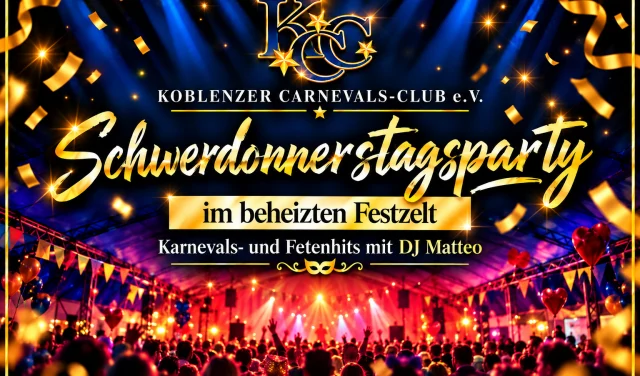 Schwerdonnerstagsparty 2027